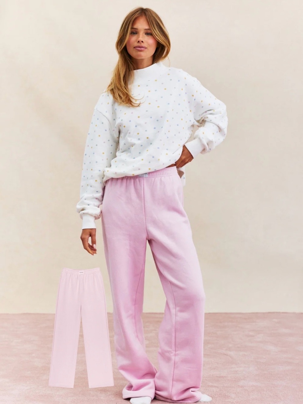 New in bag sprinkle parke sweatpants